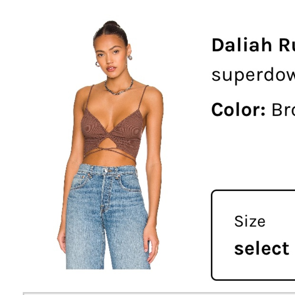 Revolve Deliah Ruched Cami